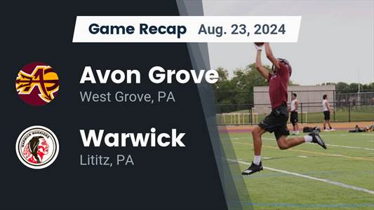 Football Game Preview: Avon Grove Heads Out