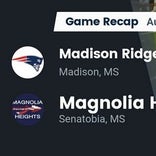Football Game Preview: Madison-Ridgeland Academy vs. Pillow Acad