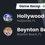 Football Game Recap: Hollywood Hills Spartans vs. South Broward Bulldogs