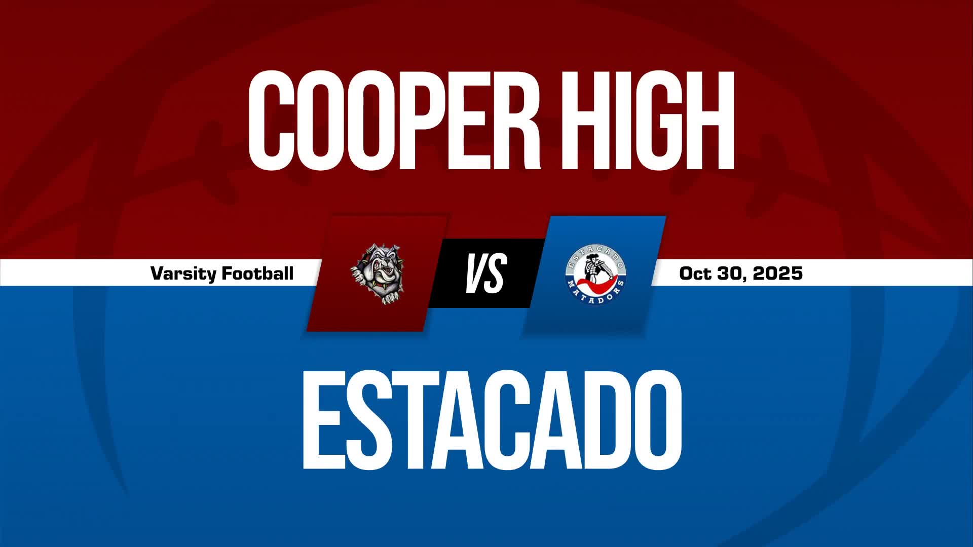 Football Game Preview: Cooper Bulldogs vs. Waskom Wildcats + How To Watch