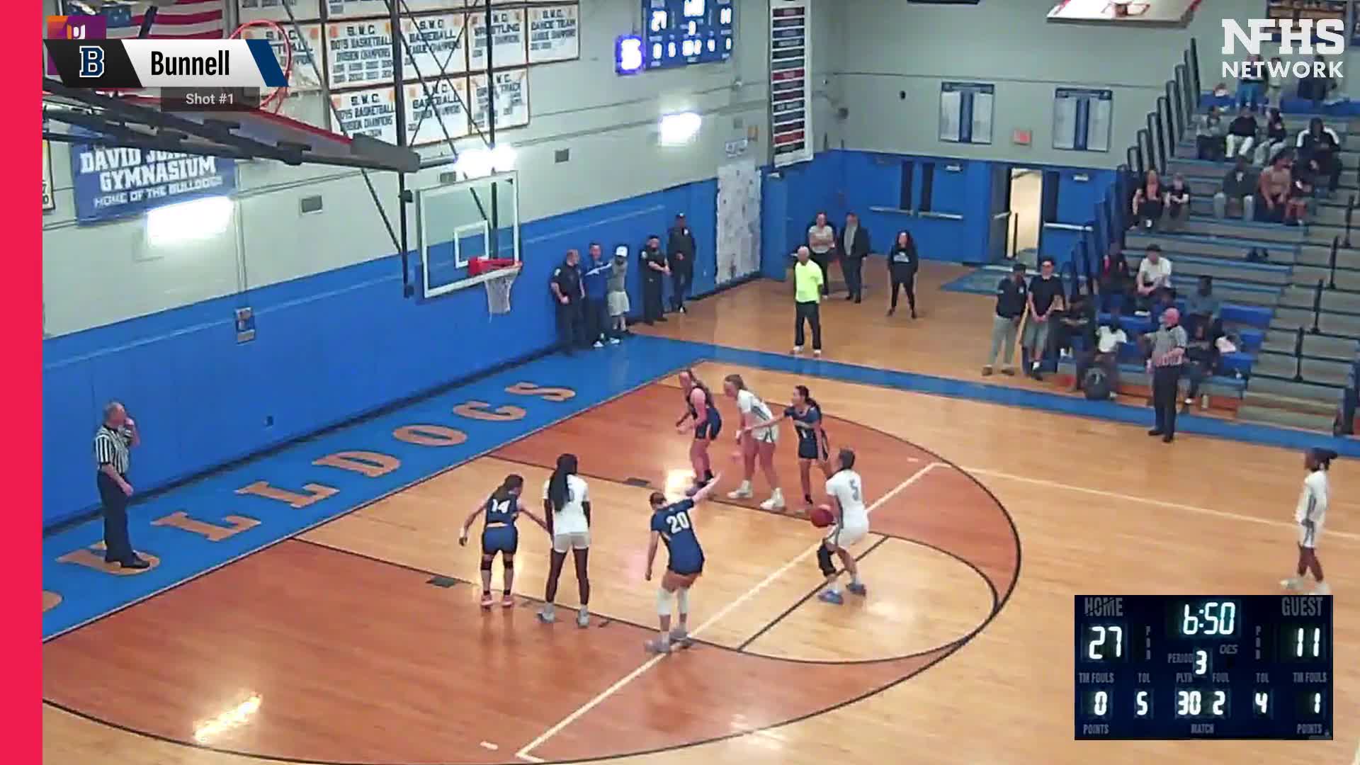 Basketball Recap: Bunnell Extends Winning Streak to Three + How To Watch