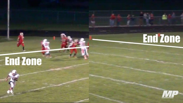 Video: Indiana punter boots ball 100 yards