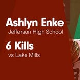 Ashlyn Enke Game Report: vs Poynette
