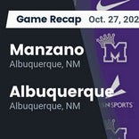 Football Game Recap: Albuquerque Bulldogs vs. Manzano Monarchs