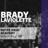 Baseball Recap: Brady LaViolette leads Notre Dame Academy to victory over Green Bay Southwest