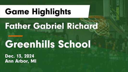 Basketball Game Preview: Gabriel Richard Fighting Irish vs. Arbo