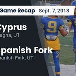 Football Game Recap: Cyprus vs. Hunter