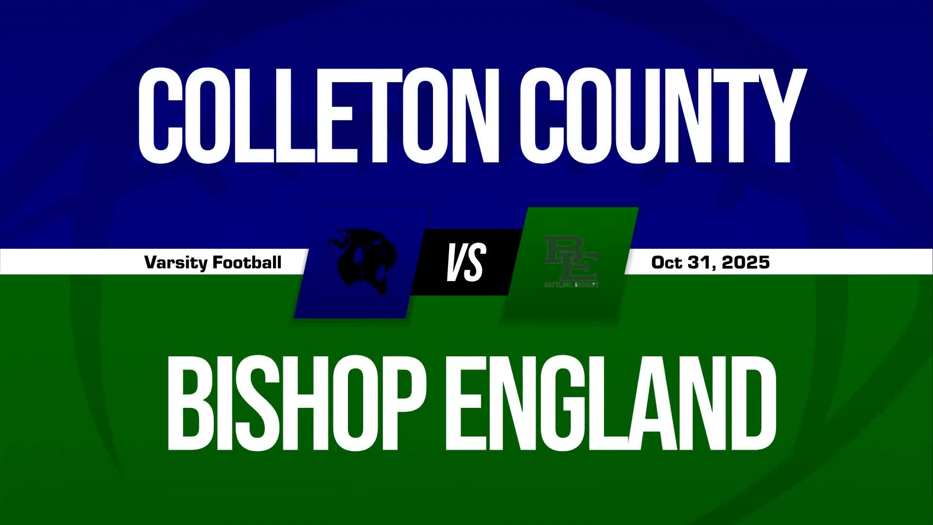 Football Game Preview: Bishop England Battling Bishops vs. Lower Richland Diamond Hornets + How To Watch