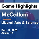 Basketball Game Preview: McCallum Knights vs. Travis Rebels