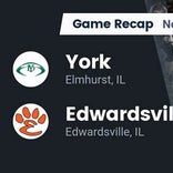 Football Game Recap: Edwardsville Tigers vs. York Dukes