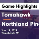Basketball Game Recap: Tomahawk Hatchets vs. Northland Lutheran Wildcats