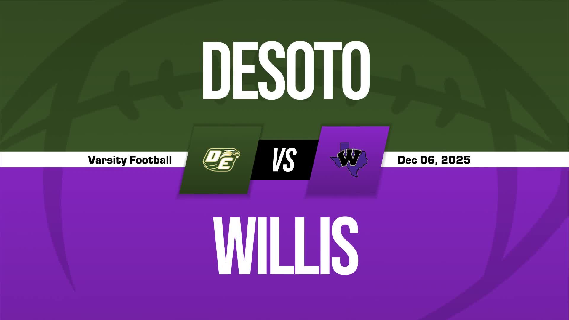 Football Recap: Saturday's  Defeat Ends Willis' Winning Streak + How To Watch