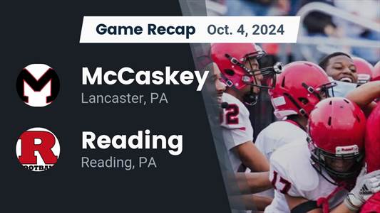 Football Game Preview: J.P. McCaskey Red Tornado vs. Cedar Crest