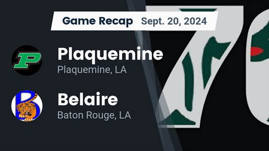 Football Game Preview: Plaquemine Green Devils vs. Broadmoor Buccaneers