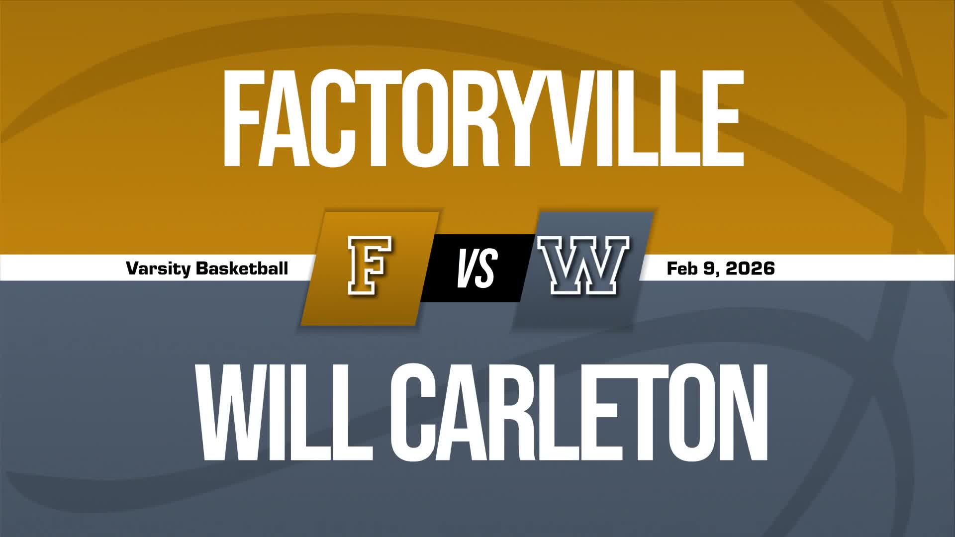 Basketball Recap: Factoryville Christian Drops Highest Score of Season Against Will Carleton Academy