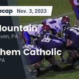 Football Game Recap: Blue Mountain Eagles vs. Bethlehem Catholic Hawks