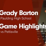 Grady Barton Game Report: vs Jefferson