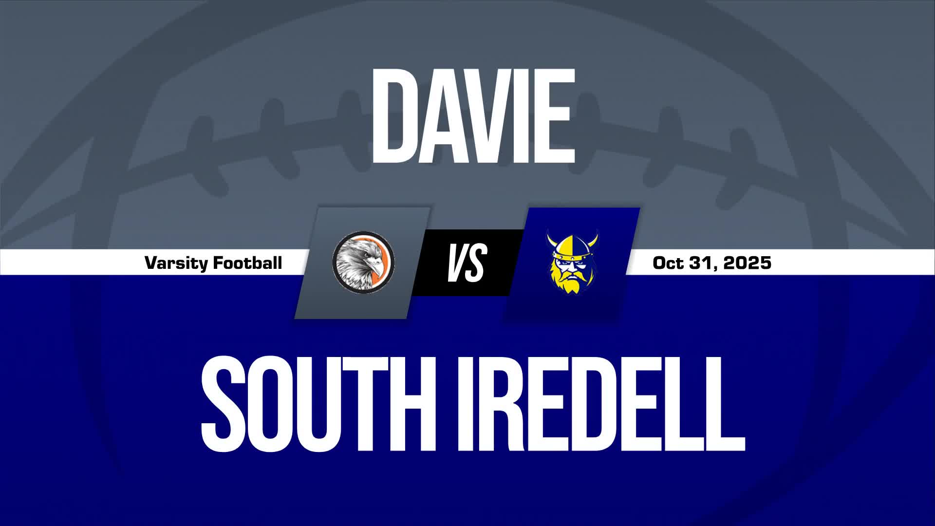 Football Recap: South Iredell Comes Up Short Despite  Brody Hunt's Big Defensive Game + How To Watch
