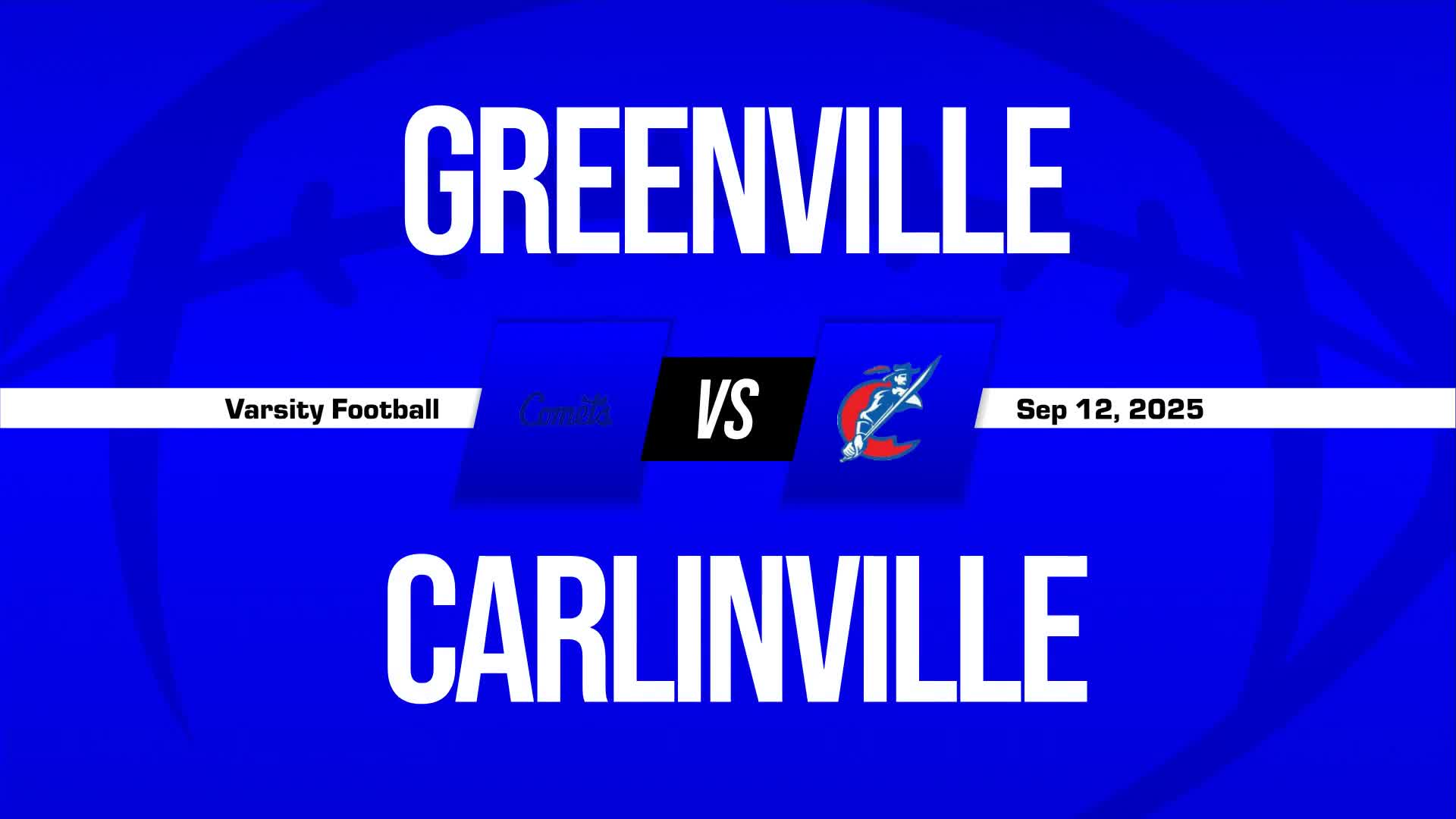 Football Game Preview: Greenville Comets vs. Gillespie Miners + How To Watch