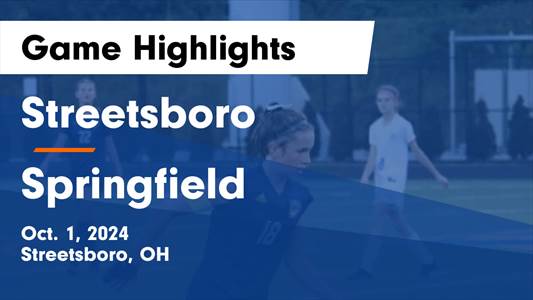 Soccer Game Preview: Springfield vs. Woodridge