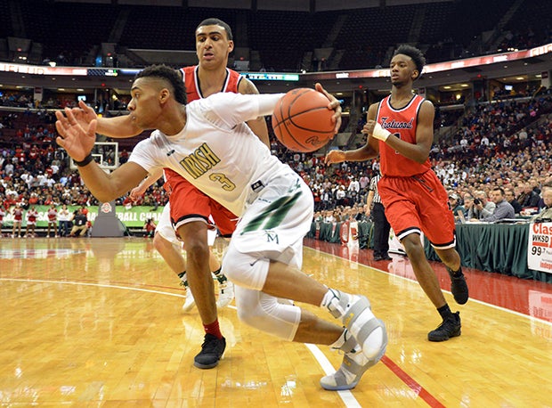 Akron SVSM's Jayvon Graves had 47 points in two D-II state tournament games.