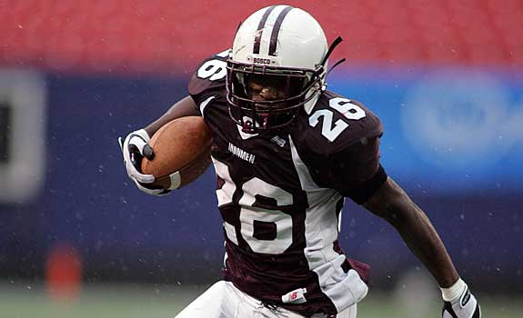 Tony Jones rushed for more than 30 touchdowns for Don Bosco Prep in 2009.