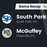 McGuffey win going away against South Park
