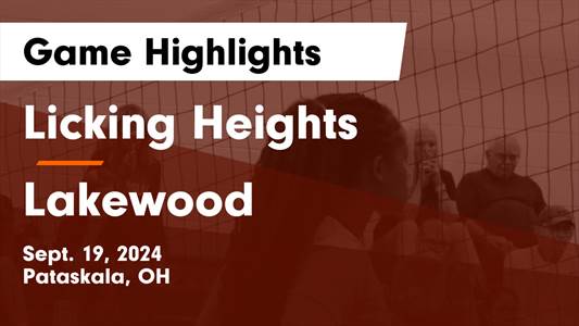 Volleyball Recap: Licking Heights Wins Going Away Against Zanesv