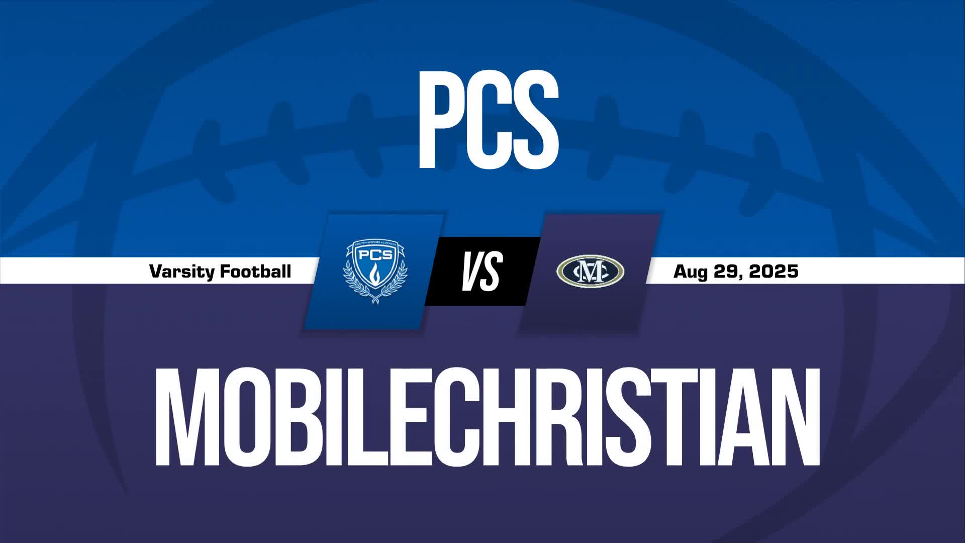 Football Recap: Mobile Christian Victorious