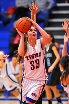 Los Lunas star Teige Zeller features awell-groomed skill set and a dedication to her faith as she tries to lead herteam to a state title.