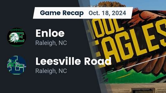 Football Recap: Leesville Road Beats Athens Drive for Their Nint