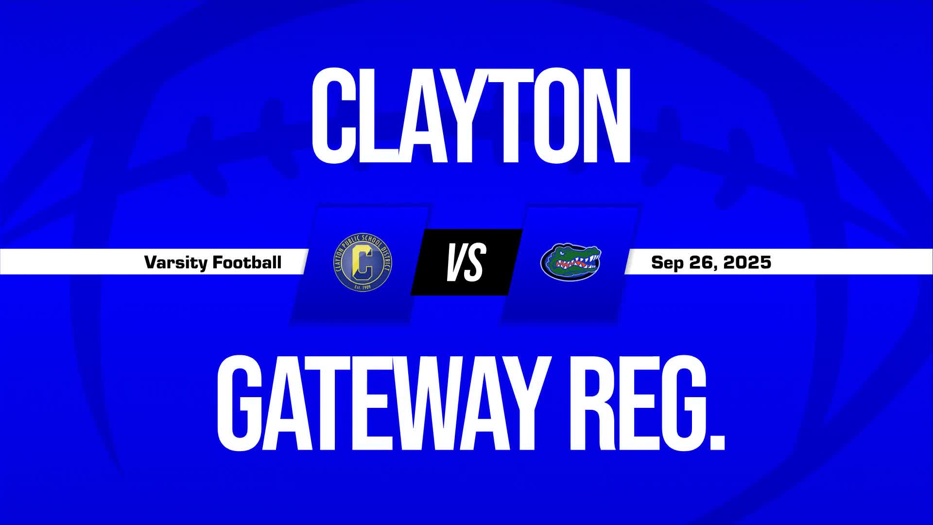 Football Game Preview: Clayton Clippers vs. Woodstown Wolverines