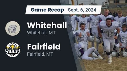 Football Game Recap: Whitehall/Harrison Takes a Loss