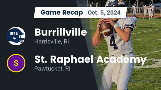 Football Recap: St. Raphael Academy's Luck Takes a Turn for the 