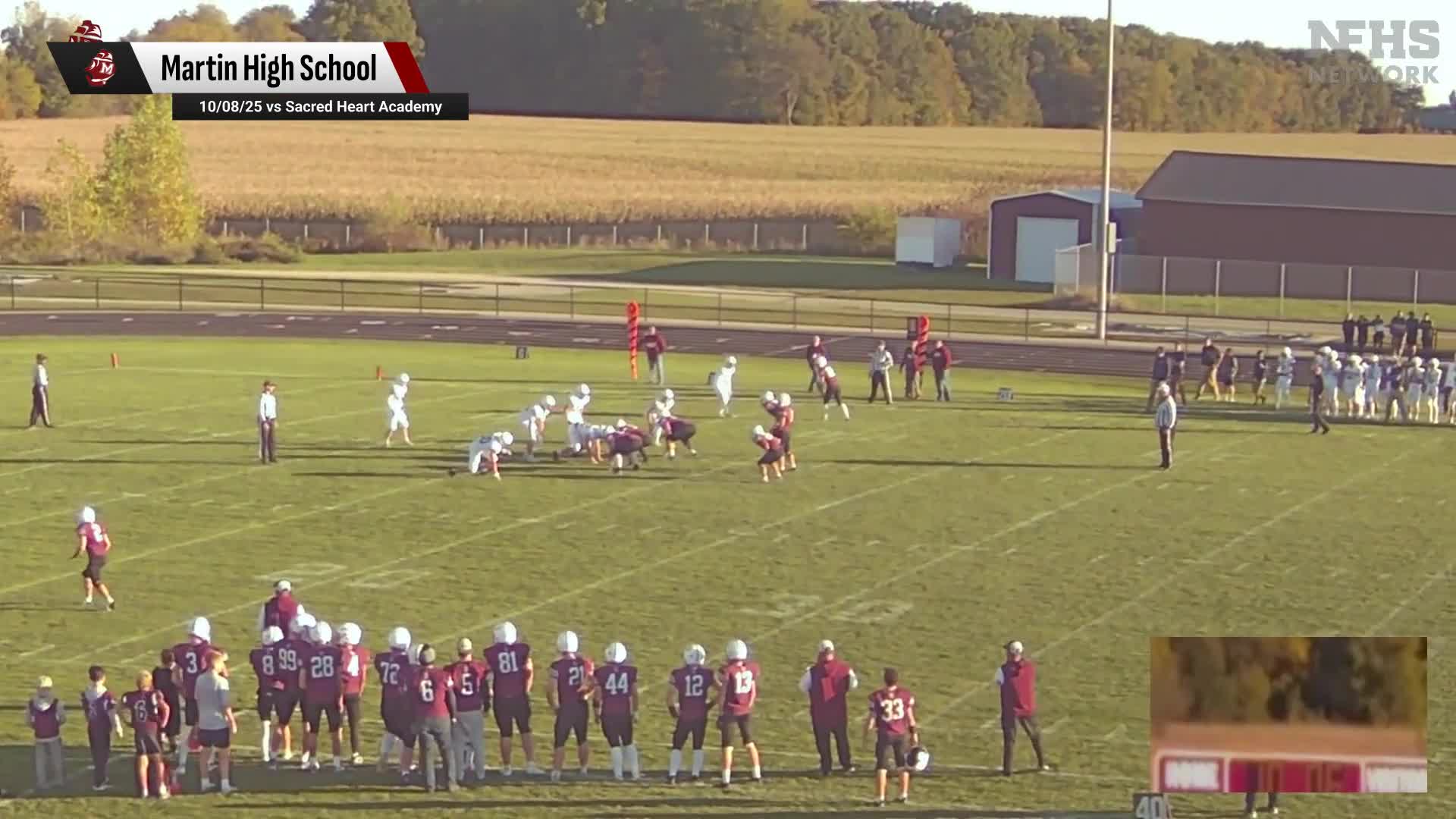 Football Recap: Martin Piles Up the Points Against Northpointe Christian + How To Watch