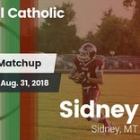 Football Game Recap: Sidney vs. Billings Central Catholic