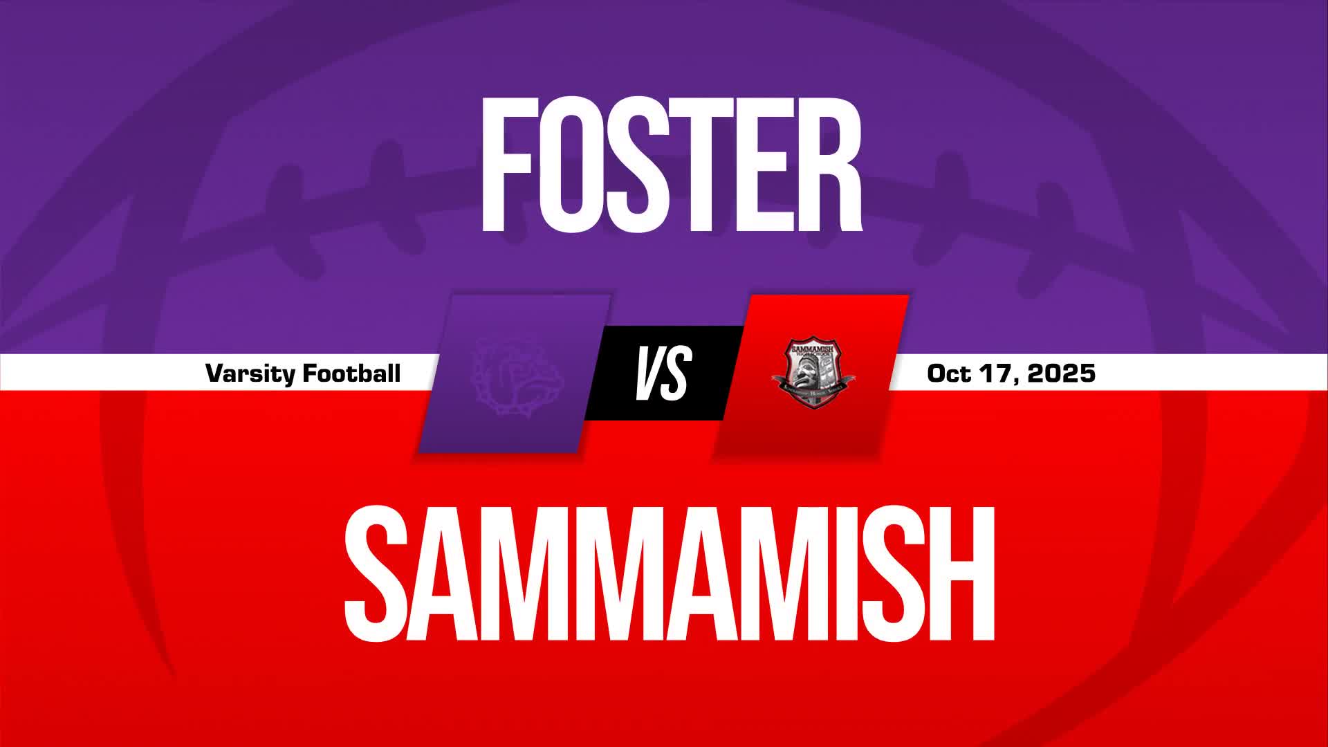 Football Game Preview: Foster Bulldogs vs. Interlake Saints + How To Watch