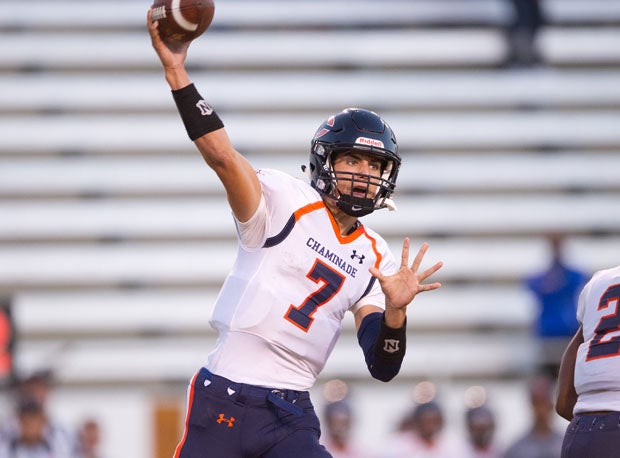 Brevin White last season at Chaminade.