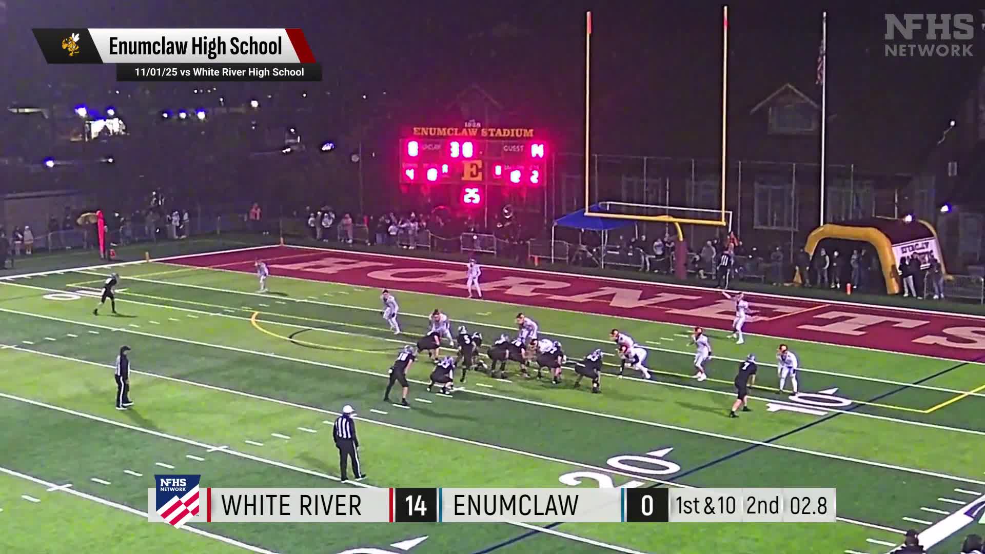 Football Recap: Enumclaw Has No Trouble Against Shorewood + How To Watch
