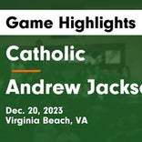 Andrew Jackson piles up the points against Edisto