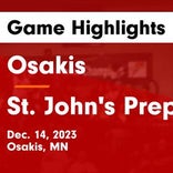Basketball Game Recap: St. John's Prep Johnnies vs. Upsala Cardinals