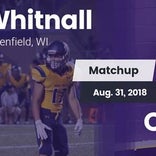 Football Game Recap: Whitnall vs. Cudahy