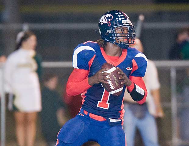 Isaiah Burse threw for 1,265 yards as a junior.