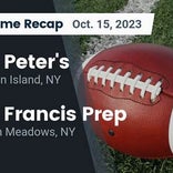 Football Game Recap: St. Francis Prep Terriers vs. Holy Cross Knights