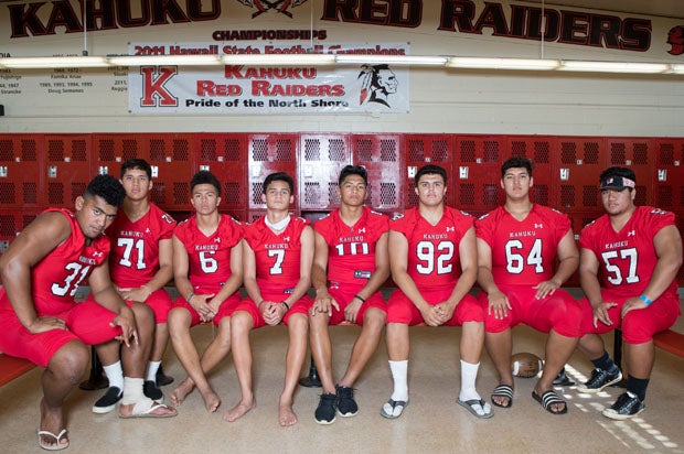 Kahuku gave up just 40 yards in a 24-0 season-opening win over Leilehua on Friday.