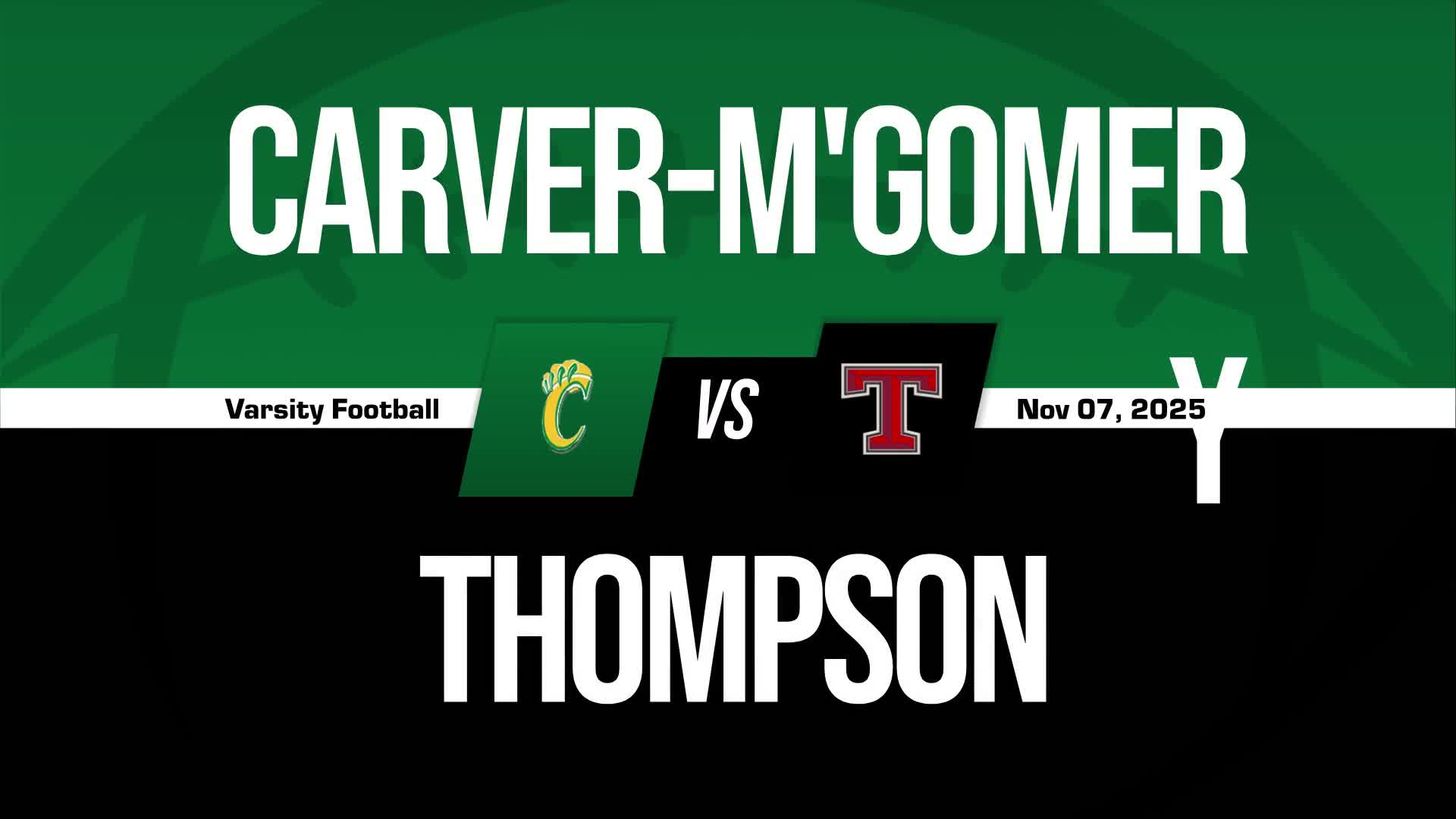 Football Game Preview: Thompson Warriors vs. Mary G. Montgomery Vikings + Official Tickets