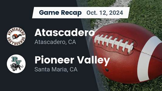 Football Recap: Pioneer Valley Comes Up Short