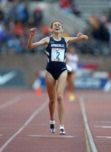 The joy of winning at the Penn Relays.