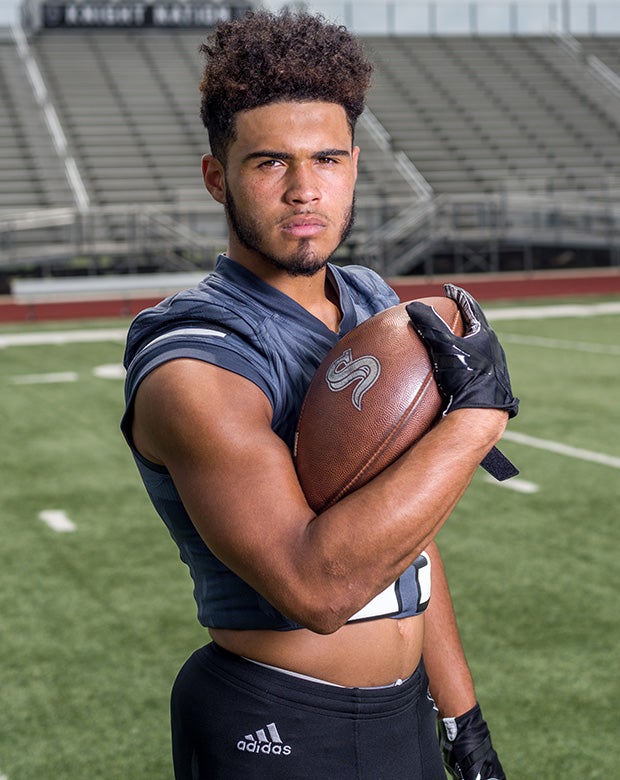 Running back Brenden Brady