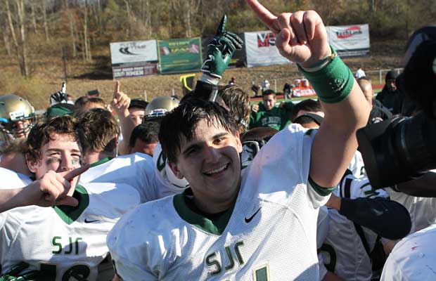 Tommy Hatton and St. Joseph Regional will look to score a big victory on Saturday against St. Edward.